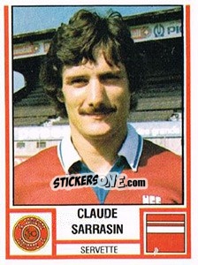 Sticker Claude Sarrasin