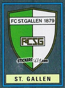 Sticker Wappen - Football Switzerland 1980-1981 n. 223 - Panini