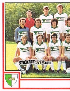 Figurina Mannschaft (puzzle 1) - Football Switzerland 1980-1981 - Panini