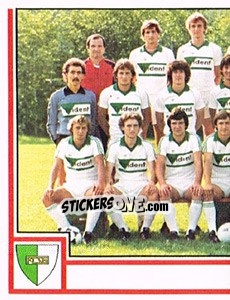 Sticker Mannschaft (puzzle 1) - Football Switzerland 1980-1981 n. 224 - Panini