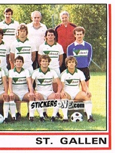 Sticker Mannschaft (puzzle 2) - Football Switzerland 1980-1981 n. 225 - Panini