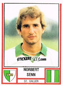 Sticker Norbert Senn