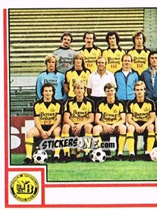 Sticker Mannschaft (puzzle 1) - Football Switzerland 1980-1981 - Panini