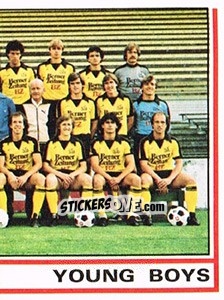 Cromo Mannschaft (puzzle 2) - Football Switzerland 1980-1981 - Panini
