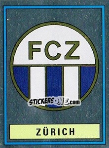 Sticker Wappen - Football Switzerland 1980-1981 - Panini