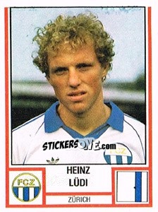 Sticker Heinz Lüdi