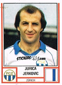 Sticker Jurica Jerkovic - Football Switzerland 1980-1981 n. 275 - Panini