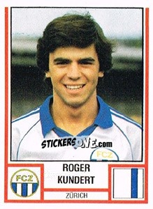 Figurina Roger Kundert - Football Switzerland 1980-1981 n. 276 - Panini