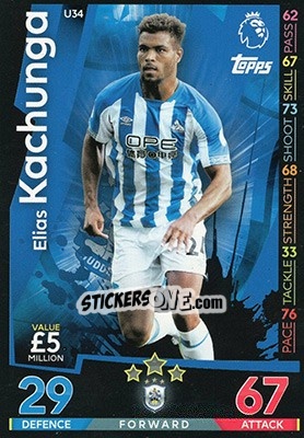 Figurina Elias Kachunga - English Premier League 2018-2019. Match Attax Extra - Topps