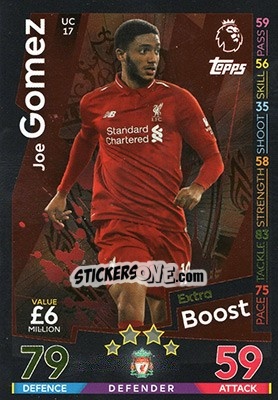 Cromo Joe Gomez