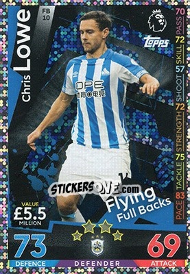 Sticker Chris Lowe - English Premier League 2018-2019. Match Attax Extra - Topps