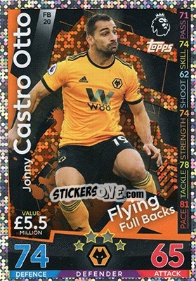 Cromo Jonny Castro Otto - English Premier League 2018-2019. Match Attax Extra - Topps