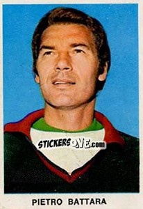 Sticker Pietro Battara - Calciatori 1973-1974 n. 3 - Edis