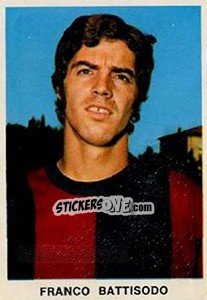 Sticker Franco Battisodo - Calciatori 1973-1974 n. 7 - Edis