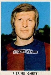 Sticker Pierino Ghetti - Calciatori 1973-1974 - Edis