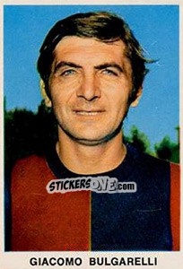 Figurina Giacomo Bulgarelli - Calciatori 1973-1974 - Edis