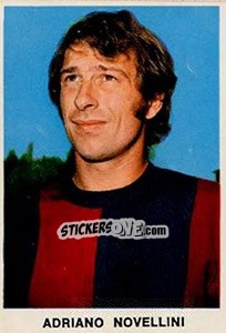 Cromo Adriano Novellini - Calciatori 1973-1974 - Edis