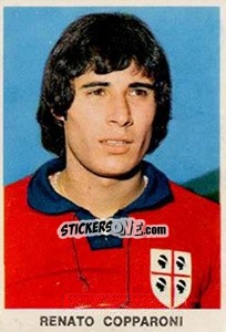 Cromo Renato Copparoni - Calciatori 1973-1974 - Edis