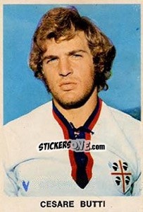 Figurina Cesare Butti - Calciatori 1973-1974 - Edis