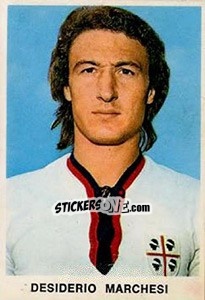 Sticker Desidero Marchesi - Calciatori 1973-1974 n. 34 - Edis