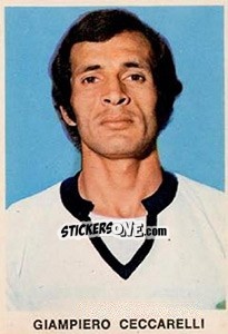 Figurina Giampiero Ceccarelli - Calciatori 1973-1974 - Edis