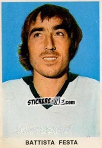 Sticker Battista Festa - Calciatori 1973-1974 n. 41 - Edis
