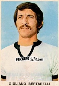 Cromo Giuliano Bertarelli - Calciatori 1973-1974 - Edis