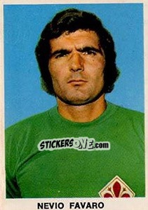Cromo Nevio Favaro - Calciatori 1973-1974 - Edis