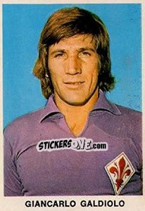 Cromo Giancarlo Galdiolo - Calciatori 1973-1974 - Edis