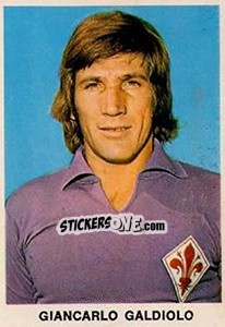 Sticker Giancarlo Galdiolo - Calciatori 1973-1974 n. 56 - Edis