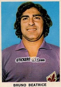 Sticker Bruno Beatrice - Calciatori 1973-1974 - Edis