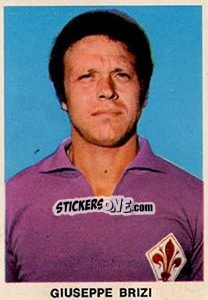 Cromo Giuseppe Brizi - Calciatori 1973-1974 - Edis
