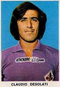 Sticker Claudio Desolati - Calciatori 1973-1974 n. 63 - Edis