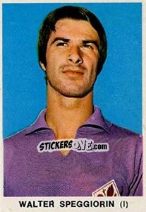 Figurina Walter Speggiorin (II) - Calciatori 1973-1974 - Edis