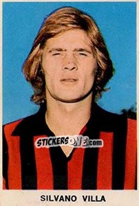 Sticker Silvano Villa - Calciatori 1973-1974 - Edis
