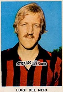 Sticker Luigi Del Neri - Calciatori 1973-1974 - Edis