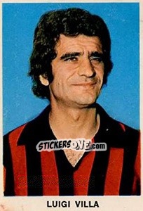 Sticker Luigi Villa - Calciatori 1973-1974 - Edis