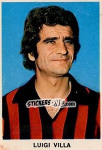 Sticker Luigi Villa - Calciatori 1973-1974 n. 81 - Edis