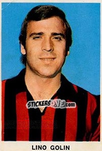 Sticker Lino Golin - Calciatori 1973-1974 n. 84 - Edis