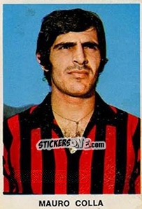 Sticker Mauro Colla - Calciatori 1973-1974 - Edis