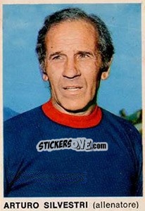 Sticker Arturo Silvestri - Calciatori 1973-1974 n. 87 - Edis