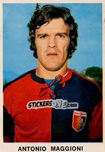 Figurina Antonio Maggioni - Calciatori 1973-1974 - Edis