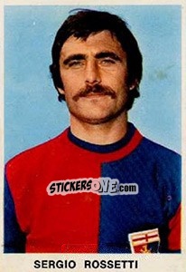 Sticker Sergio Rosetti - Calciatori 1973-1974 n. 91 - Edis