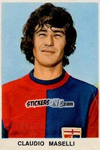 Cromo Claudio Maselli - Calciatori 1973-1974 - Edis