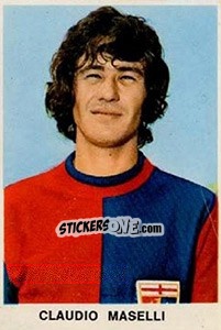 Sticker Claudio Maselli - Calciatori 1973-1974 n. 92 - Edis