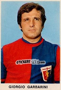 Cromo Giorgio Garbarini - Calciatori 1973-1974 - Edis
