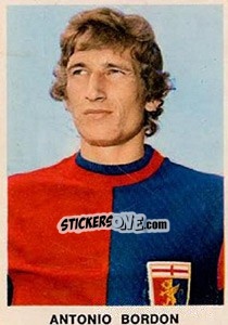Sticker Antonio Bordon - Calciatori 1973-1974 - Edis