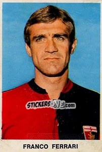 Sticker Franco Ferrari - Calciatori 1973-1974 n. 102 - Edis
