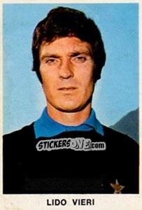 Sticker Lido Vieri - Calciatori 1973-1974 n. 105 - Edis
