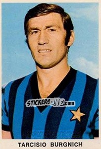 Figurina Tarcisio Burgnich - Calciatori 1973-1974 - Edis